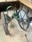 Vintage Planet Jr  Double Wheel Cultivator  Attachment Sweeps Included
