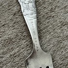 Vintage Mickey Mouse Silverplate Child s Baby Fork Rogers   Son
