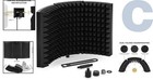 Compact Sound Absorbing Microphone Isolation Shield - Ideal For Vocal Recording