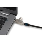Kensington Slim N17 2 0 Keyed Laptop Lock For Wedge-shaped Slots K60500ww
