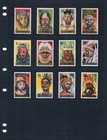  11 75 Scott Value - 1965 Guinea Masks West African Tribes Mnh Nh Umm