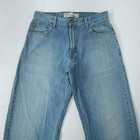 Vintage Levi s 569 Loose Straight Wide Leg Skater Distressed Jeans Baggy 30x32