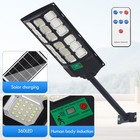 Commercial 1000000lm Led Outdoor Dusk To Dawn Solar Street Light Road Area Lamp