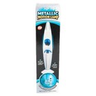 Ri One 13 5  Blue Metallic Wax Motion Lamp