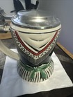 Vintage Gerz Beer Stein Mug Oktoberfest Dirndl Barmaid Breast Cleavage Germany