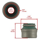 4x Valve Stem Seal For Can-am 420230515