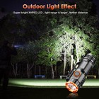 Super Bright Xhp50 Led Rechargeable Flashlight Edc Pocket Magnetic Torch Light