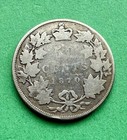 1870 Canada 50 Cents  925 Silver Coin