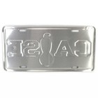 Case Old Abe Logo Full Size License Plate Black And Orange 71304158