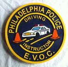 Police Philadelphia Driving Instructor 3d Routed Wood Patch Plaque Sign Custom