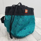 Lego Storage Cinch Bucket Drawstring Travel Bag Teal 5007488 New