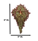 Ebros Nature Spirit God Celtic Myrtle Greenman Hanging Wall Decor Plaque 8 5  H