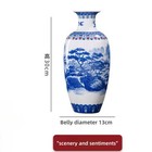  Jingdezhen Ceramic Vase 30cm 12 0in Chinese Style Handicrafts And Ornaments