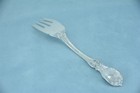 Reed   Barton Burgundy Sterling Silver 6-1 2  Salad Fork No Monogram