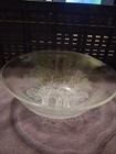 Vintage 1970s Tree Bowl   Studio Nova Bowl Etched Tree Bowl Mid Century Design