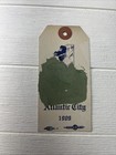 1909 Atlantic City Souvenir Luggage Tag    come On In Boys    Pinup Beach Art 