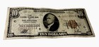 1929  10 National Currency Note Philadelphia National Bank Pa Serial C080498a