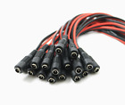 Dc Power Pigtail Cable Plug 18awg 2 1mm X 5 5mm 12v 5a Male   Female Pack Lot