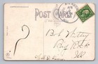 Big Rock Illinois  kept Very Busy  Antique Kane County Postcard Cover 1913