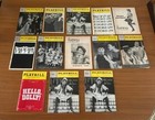 Vintage Lot 1950s   Broadway Playbills - Dolly Mame Pipin La Cage Chorus - Rare 