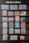 All Different Stamp Collection From Newfoundland Some Vf Mint Stamps   Canada