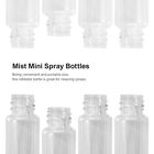 Lsp  4 Pack  0 7 Oz  Mini Clear Plastic Spray Mist Pump Bottles For Travel