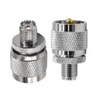 2 4 10pcs Uhf Pl259 Male To Mini-uhf Female Rf Coax Adapter Connectors Ham Radio