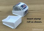 3 Pack - Stamp Roll Dispensers For Coil