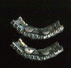 Vintage Musi Rhinestone  Encrusted Shoe Buckles