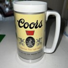 Vintage Coors Original Banquet Beer Thermo-serv Insulated Plastic Mug Cup 16oz 