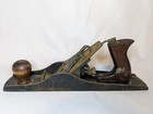 Vintage 13 5 Inch Wooden Handle Wood Plane  Carpentry Smooth Bottom Made In Usa