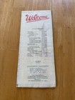 Vintage 1985 Beijing China Tourist City Map Travel Guide Folded Brochure China
