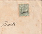Turkey-england Rare British Post Office Constantinople 1 2p  Tied Letter 1907