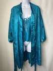 Vintage Victorias Secret Gold Label 3 Piece Lingerie Set Robe Cami Panties Glam