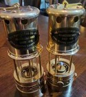 Port   Starboard Lanterns  Polish Brass Finish  Nautical Oil Lamps  Ship Lights