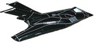 9 Ft Inflatable F-117a Stealth Fighter Pool Float Water Craft Icf Toys