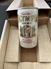 Vintage Olympia Un-opened Striped  Beer Can    12 Oz  Pull Tab Empty      rare