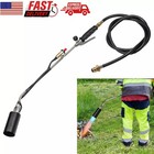 Portable Propane Weed Torch Burner Ice Melter Push Button Igniter With 79  Hose