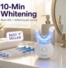 Mysmile Teeth Whitening Kit Blue Led Light 10-min Timer For Sensitive Teeth