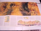 National Geographic Magazine July 1978 Map The Heart Of The Grand Canyon