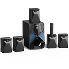 1000w 5 1 Home Theater Surround Sound System Deep Bass 8  Subwoofer Karaoke