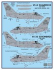 1 48 S-3 Viking Decals -  last On The Line  - Dash Two Decals 48-001