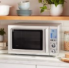 Breville Bmo850bss The Smooth Wave Countertop Smart Microwave Oven Silver