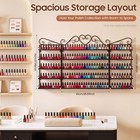 Wall-mounted Nail Polish Storage Racks Metal Nail Polish Racks 5 Tiers Display