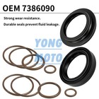 Front Fork Bushing Dust Oil Seal Rebuild Kit For Honda Shadow Vt1100c 1987-2007