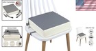 Adjustable Toddler Booster Seat With Waterproof Cover - Perfect For Family Meals