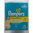 Pampers Swaddlers Newborn Diapers Size N 140 Count Enormous Pack Leakproof