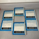 Reeves Pl-18 7  Reel To Reel Tape Magnetic 1 4 Inch X 1800 Ft Lot Of 6 Vtg Mylar