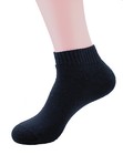 New 3 6 12 Pairs Ankle Quarter Crew Mens Socks Cotton Black Sport Athletic Solid