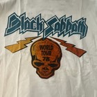 Trunk Ltd Black Sabbath World Tour  78 Graphic T-shirt  White Xxl
